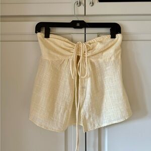 Urban Outfitters Strapless Beige Top